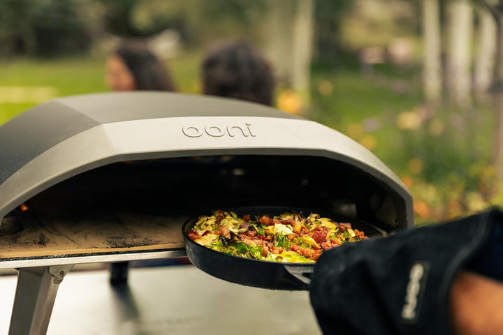 Ooni Bratpfanne aus Gusseisen – Eisenpfanne – Grillpfanne aus 100% Gusseisen – Gusseisenpfanne – Gri