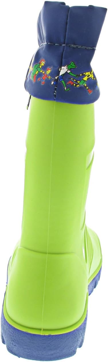 Lurchi Jungen Peer Gummistiefel, Grün