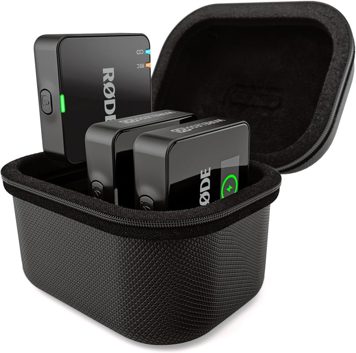Rode Charge Case + für Wireless GO Gen 3 mit keepdrum Mikrofasertuch
