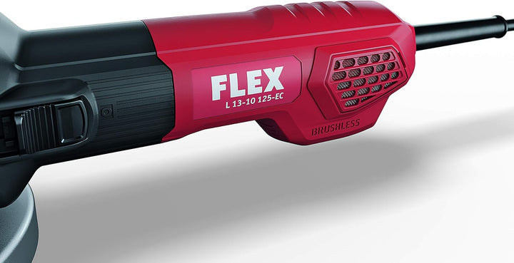 Flex Winkelschleifer L 13-10 125-EC (1300 Watt, Schleifer mit Zusatzhandgriff, Leerlaufdrehzahl 1000
