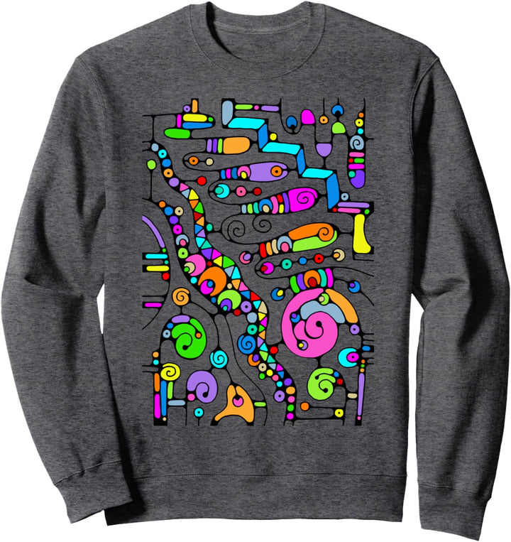 Sketching Fantasy Art - Lines Of Power 4 - Fan Fun Sweatshirt