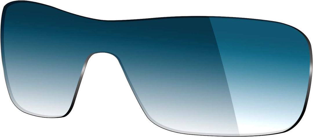 Mryok Ersatzgläser für Oakley Turbine Rotor Polarisiert – Blauer Farbverlauf Mryok, Polarisiert – Bl
