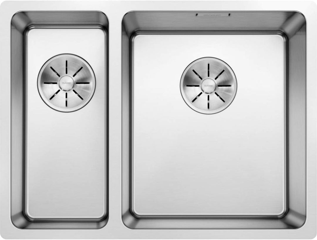 BLANCO ANDANO 340/180-U | Edelstahl | Einbauart: Unterbau | Hauptbecken rechts | ohne Ablauffernbedi
