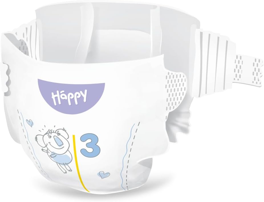 bella baby Happy Windeln Gr.3 Midi 5-9 kg HAPPY BOX 140 Stück Grösse 3 (140 Stück), Grösse 3 (140 St