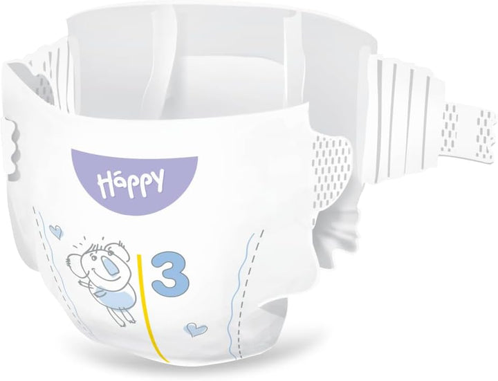 bella baby Happy Windeln Gr.3 Midi 5-9 kg HAPPY BOX 140 Stück Grösse 3 (140 Stück), Grösse 3 (140 St