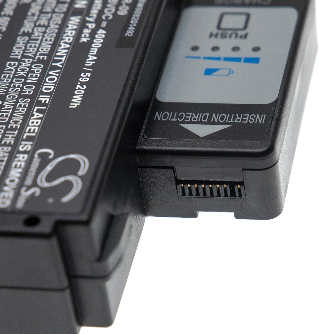 vhbw Akku Ersatz für Fujikura BTR-09 für Spleissgerät (4000mAh, 14,8V, Li-Ion)