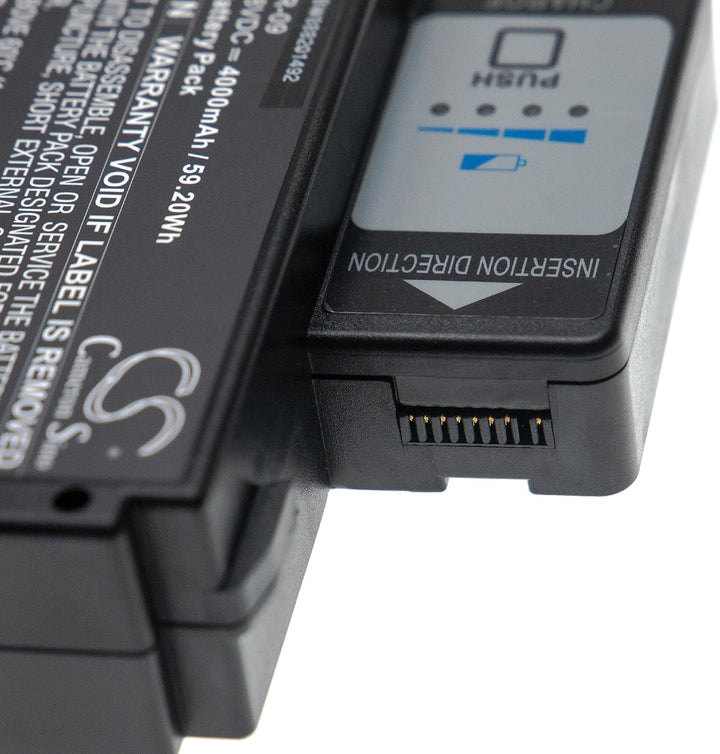 vhbw Akku Ersatz für Fujikura BTR-09 für Spleissgerät (4000mAh, 14,8V, Li-Ion)