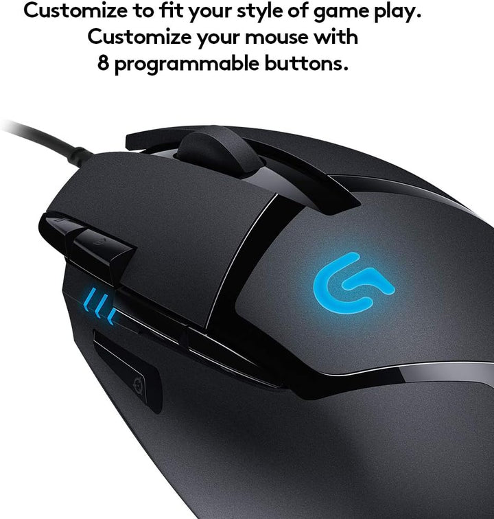 Logitech G402 Scroll-Rad, PC-Maus, PC/Mac, 2-Wege, Gaming Produkt