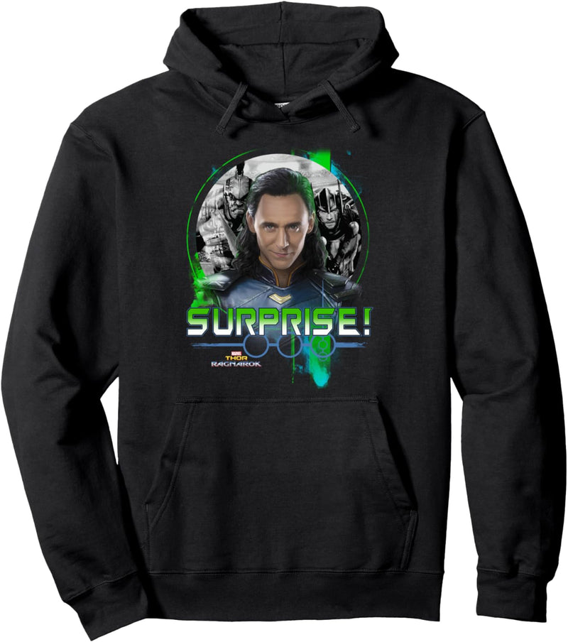 Marvel Thor: Ragnarok Loki Surprise Portrait Pullover Hoodie