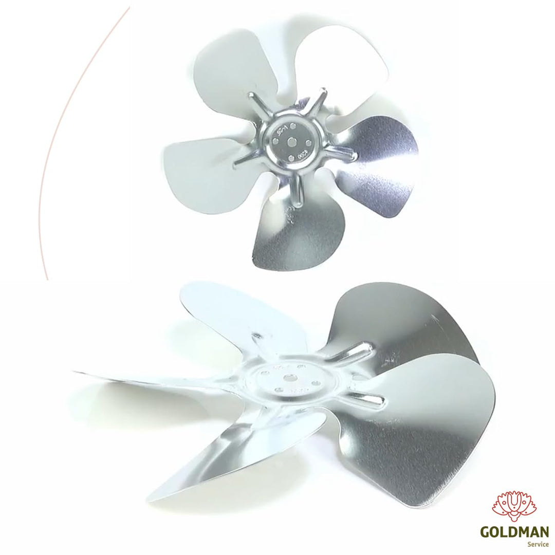 Ersatzblätter aus Aluminium für Ventilator-Motor, Flaschenventilator, kompatibel mit grossen Marken,