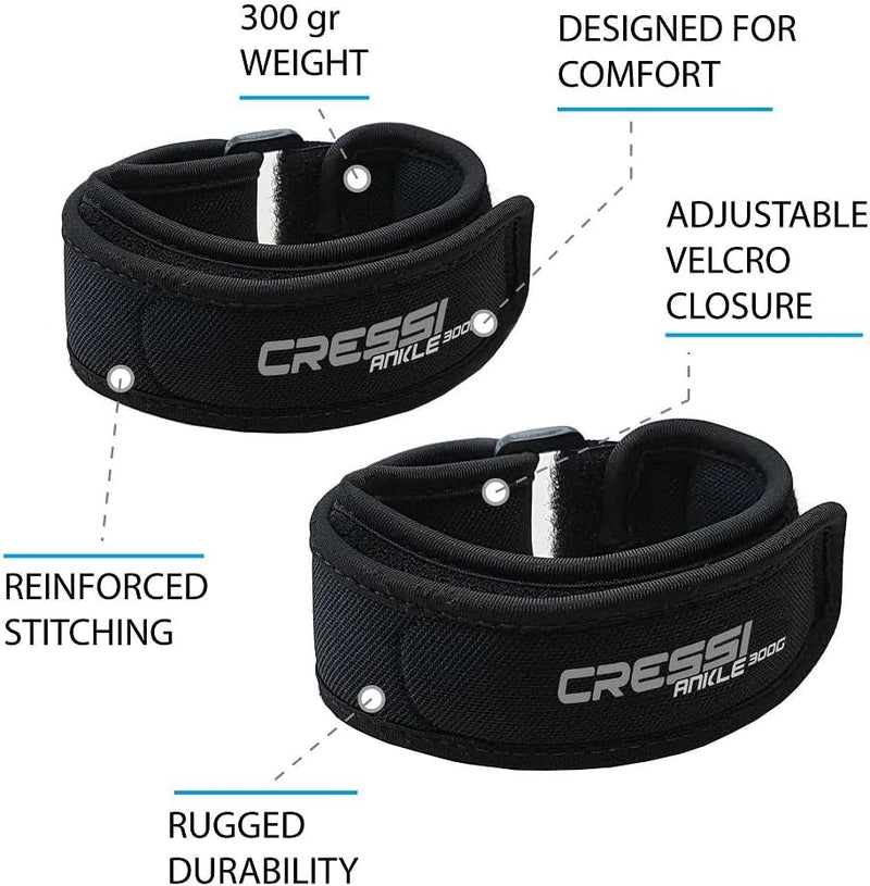 Cressi Ankle Weights - Knöchel Ballast - Underwater Use