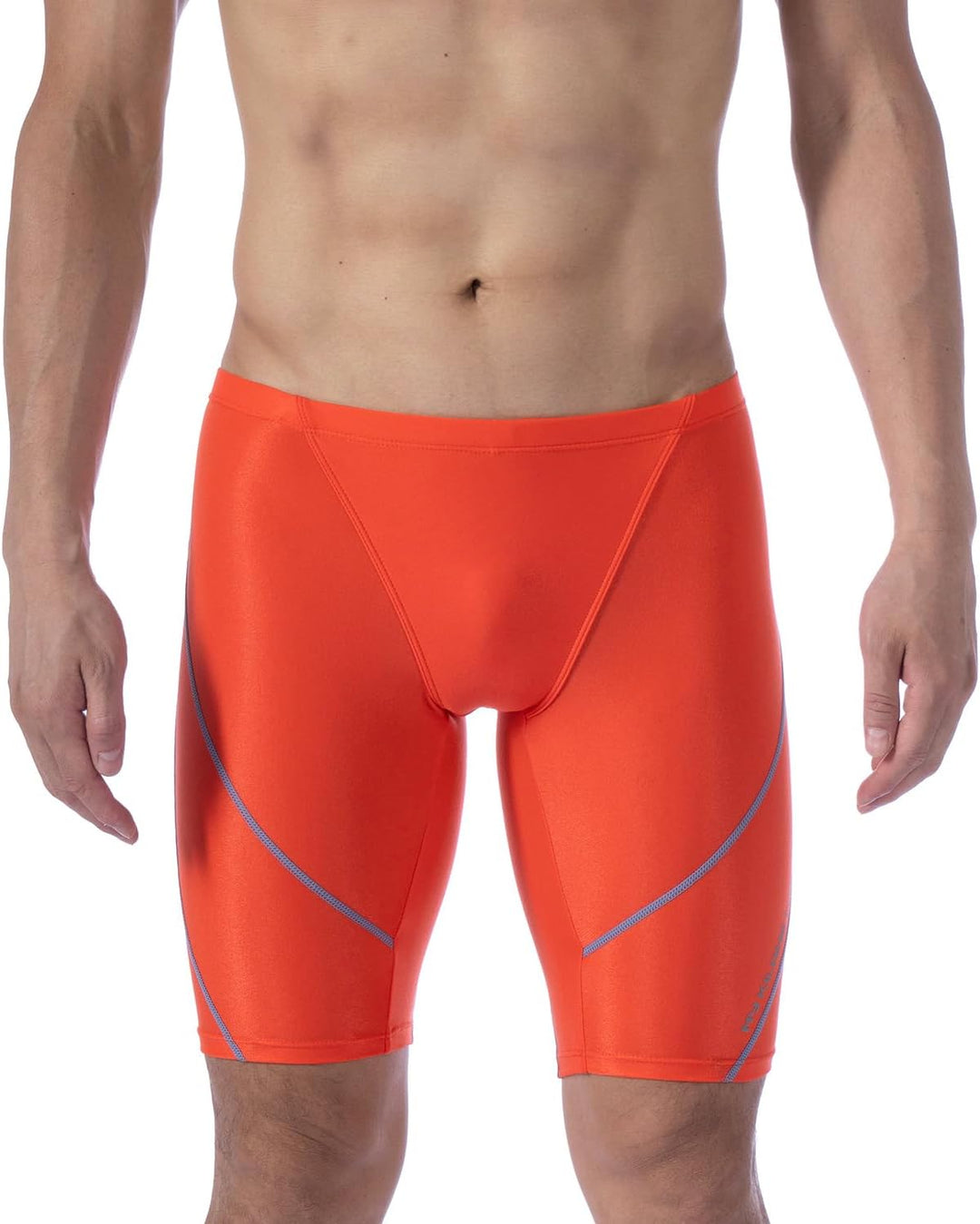 MY KILOMETRE Herren-Badeanzug, Jammer, solide, lange Badehose für Rennsport, Trainings-Badeanzug, he