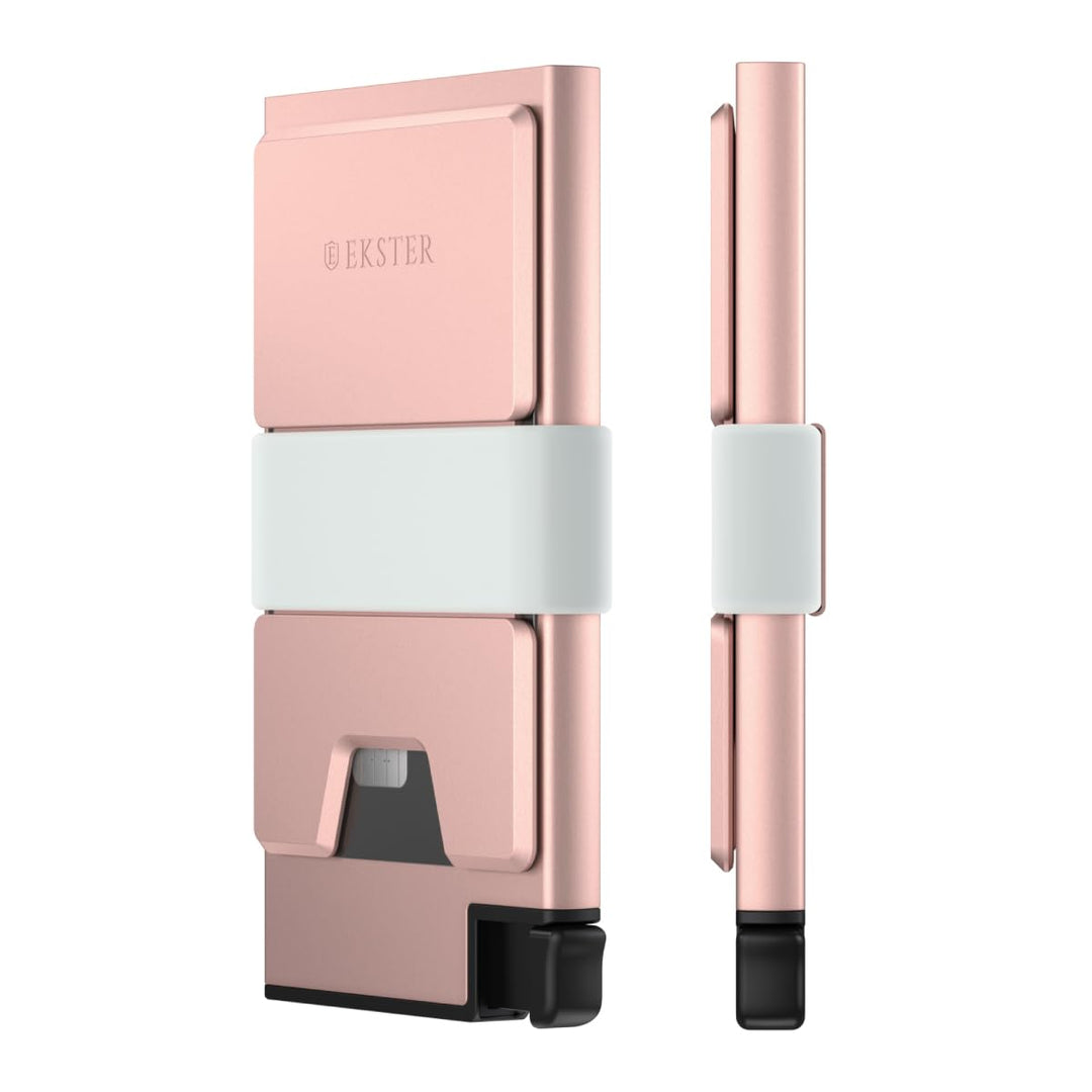 Ekster: Kartenhalter aus Aluminium – 0,5 cm schlanke, minimalistische Brieftasche mit erweiterbarer