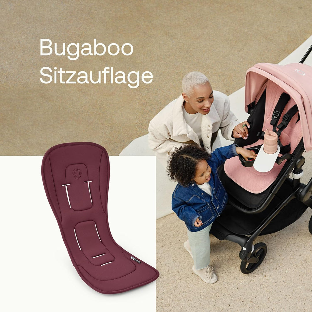 Bugaboo Duo-Komfort Sitzauflage für vier Jahreszeiten, verbesserte Passform, kompatibel mit allen Bu