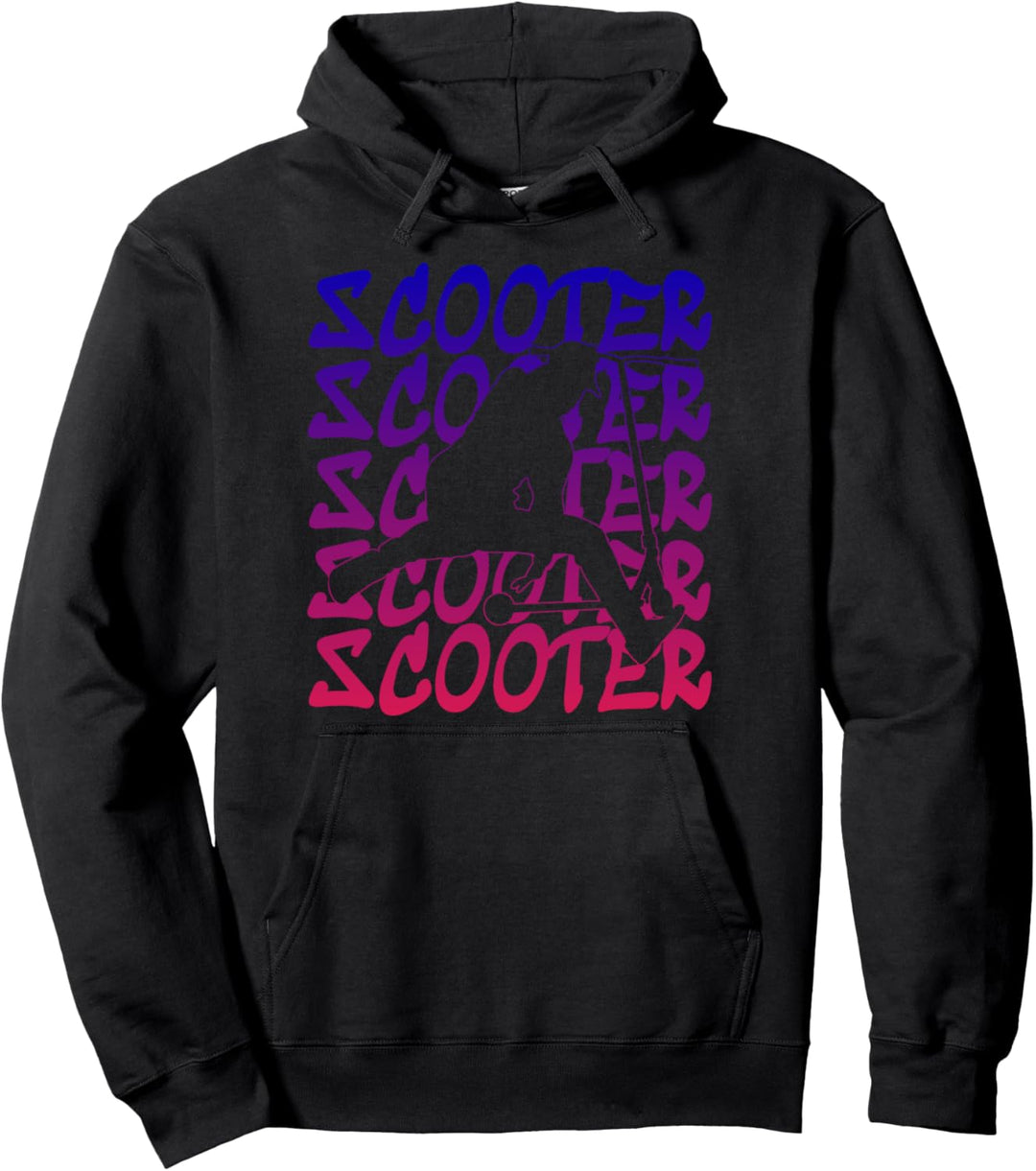Stunt Scooter Roller Kick Scooter Jump Tretroller Skater Pullover Hoodie