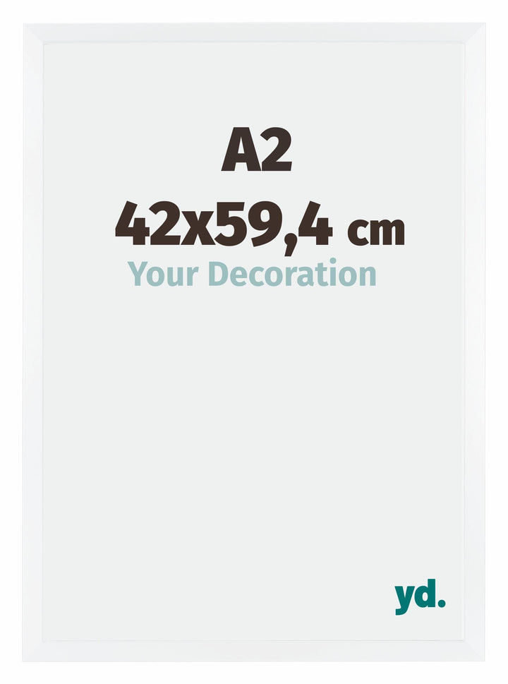 yd. Your Decoration - Bilderrahmen 42,00x59,40 cm - Bilderrahmen aus MDF mit Acrylglas - Antireflex