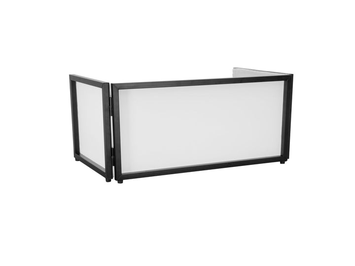 OMNITRONIC MD-2 DJ Booth Cover inkl. Tasche | Faltbarer Sichtschutz für DJ-Tische