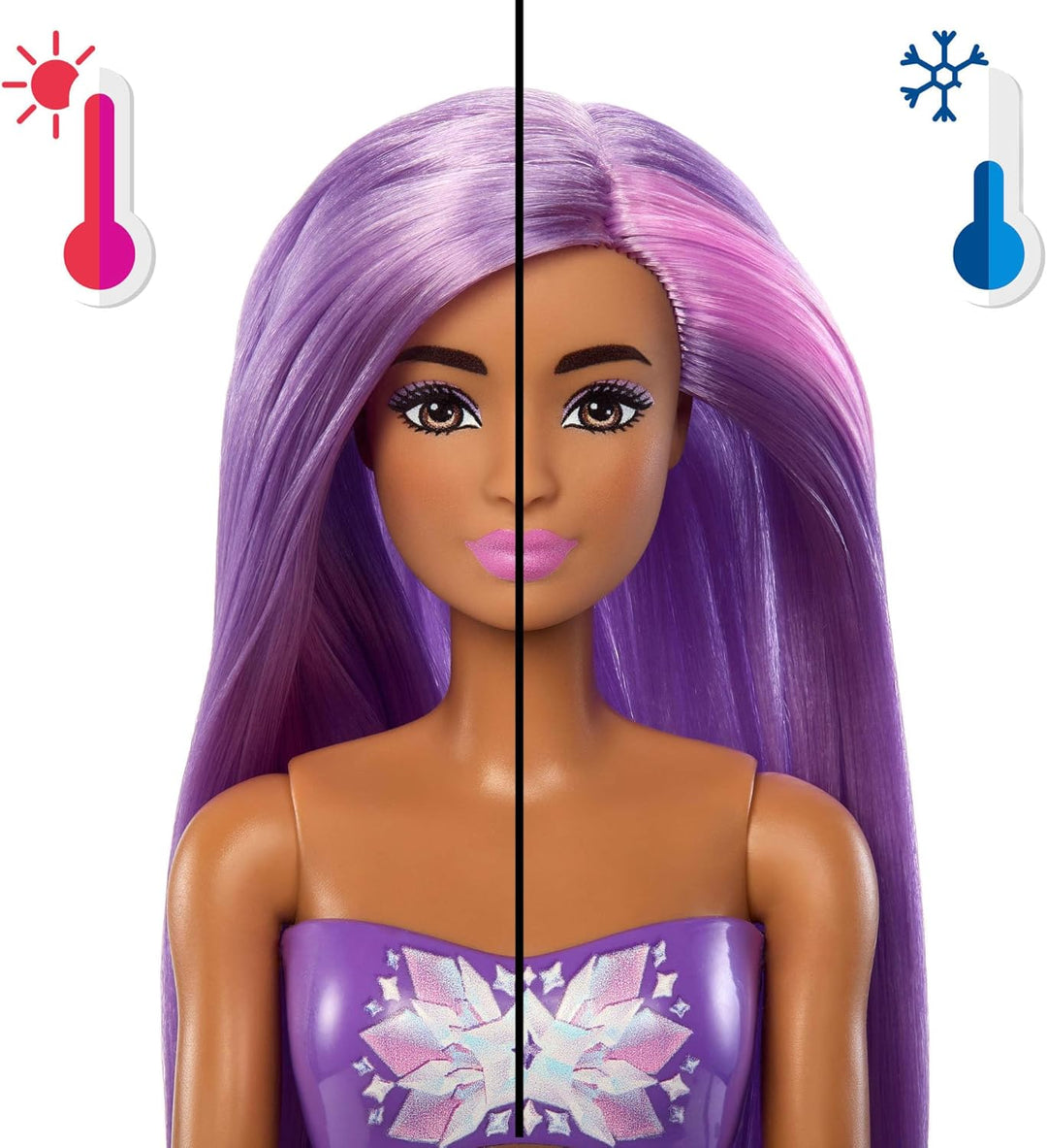 Barbie Color Reveal Puppe und Accessoires, Ballontier-Reihe, 6 Überraschungen einschliesslich Farbwe