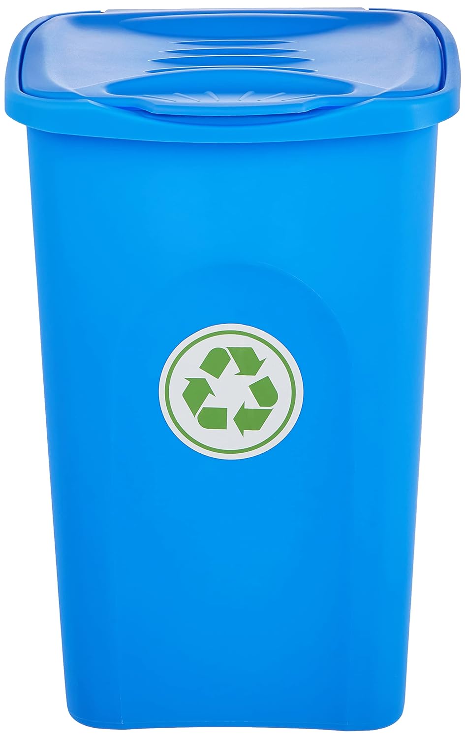 Stefanplast BEGREEN Abfalleimer, 50 l, Capri blau, Blau