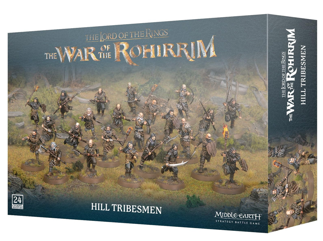 Games Workshop - Mittelerde Strategie Battle Game - Der Herr der Ringe - Hill Tribesmen