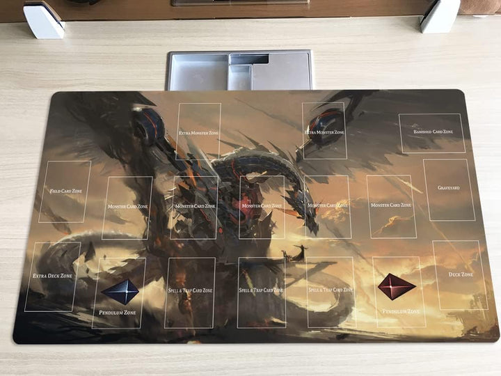 New Mlikemat Playmat Labrynth of The Silver Castle CCG TCG Sammelkartenspielmatte + gratis Tasche (Z