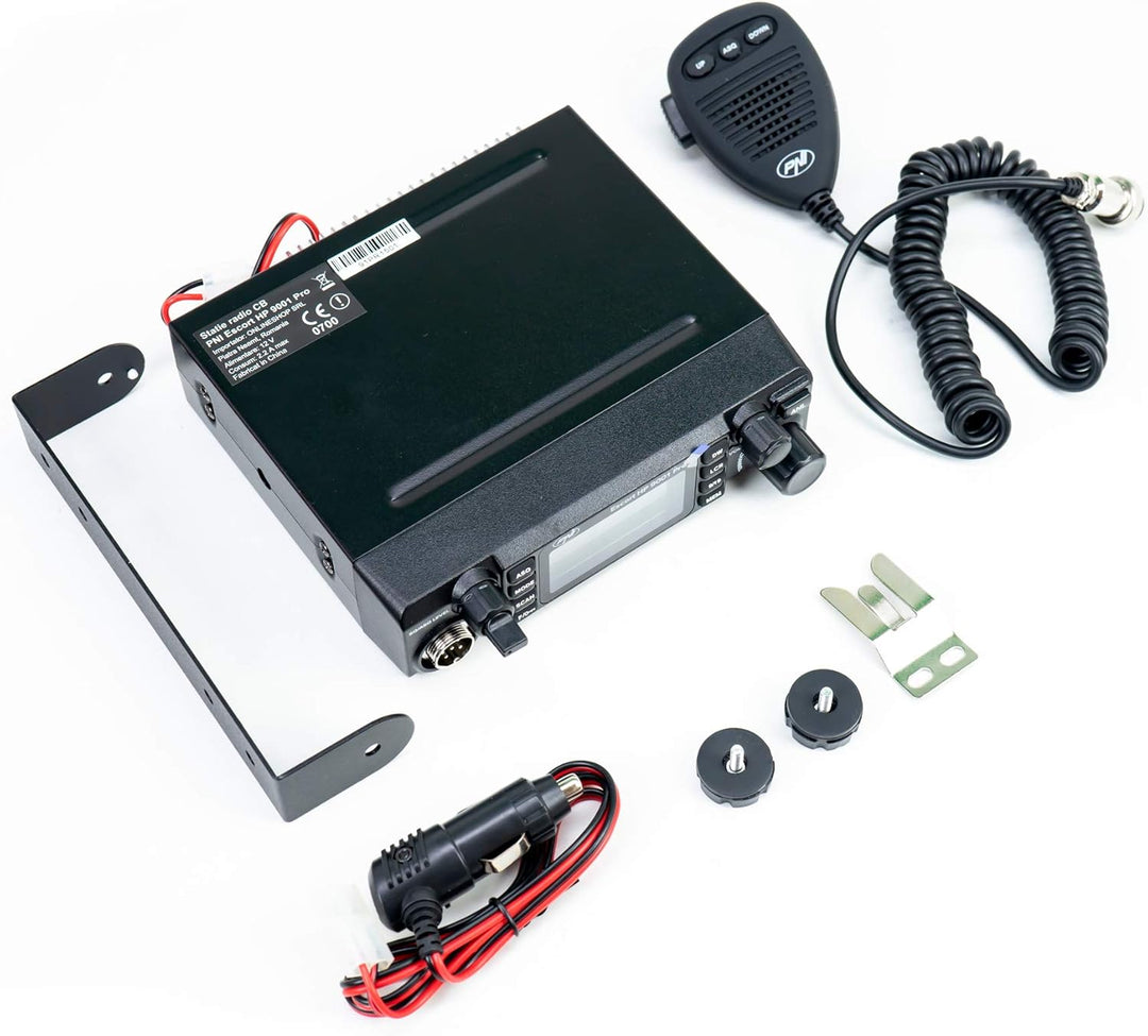 PNI Radio CB Escort HP 9001 PRO ASQ 12/24 + Antenne CB Extra 45 mit Magnet PNI Extra 45 Antenne, PNI