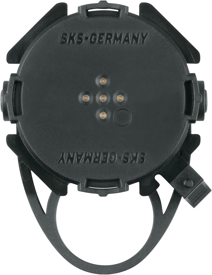 SKS GERMANY COMPIT/STEM Handyhalter für Vorbaumontage (Vorbaumontage (⌀ 1 ⅛ Zoll), Bajonettverschlus