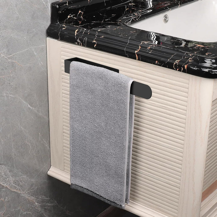 Ibergrif Handtuchhalter ohne Bohren, 37CM 304 Edelstahl Handtuchstange zum Kleben für Bad & Küche (P