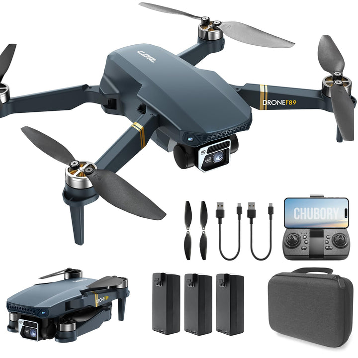 800 Meter Reichweite Drohne mit Kamera 4K – 84 Minuten Flugzeit, WiFi FPV faltbare Quadrocopter, bür