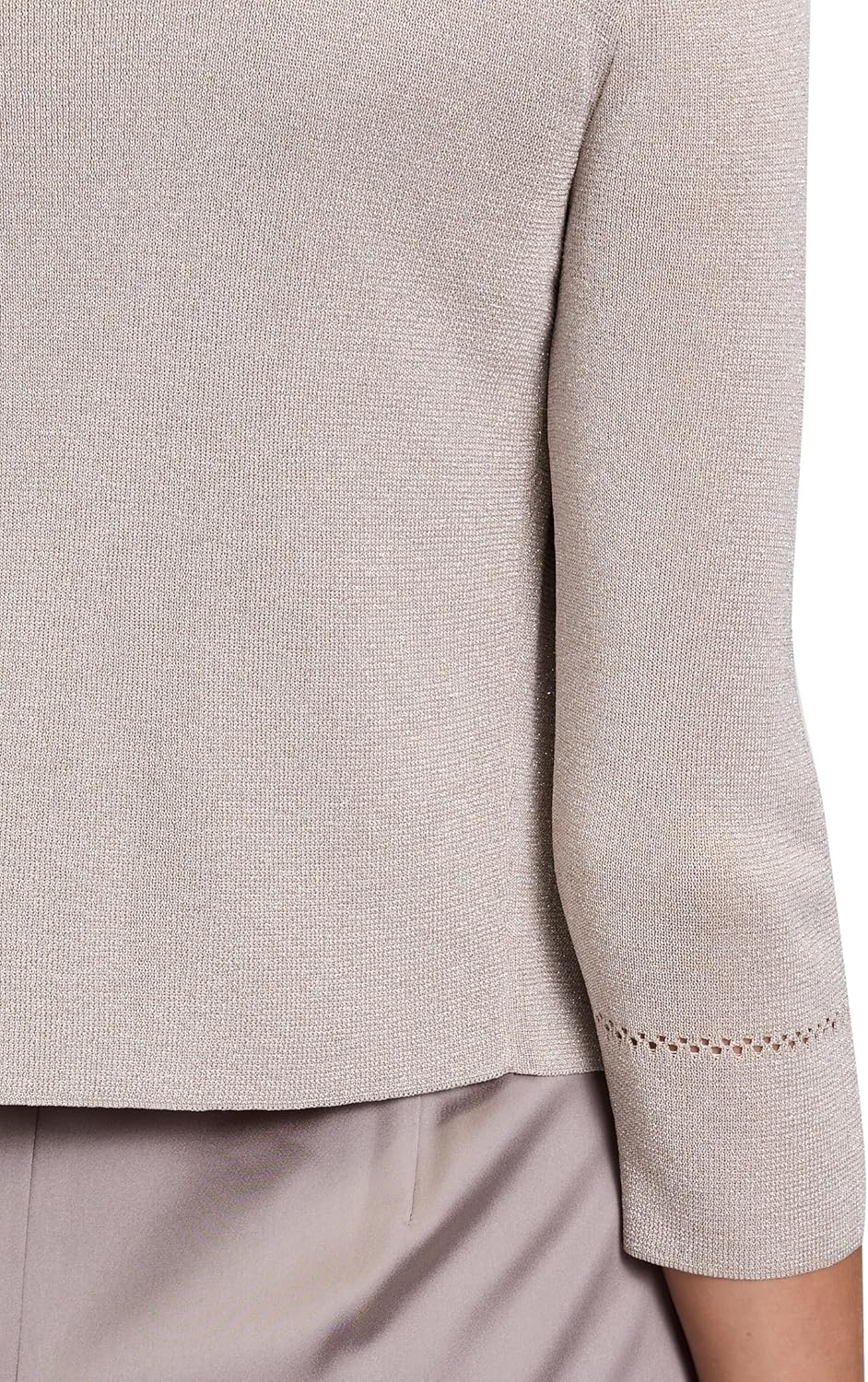 Vera Mont Damen Strickbolero ohne Verschluss XS Grau, XS Grau