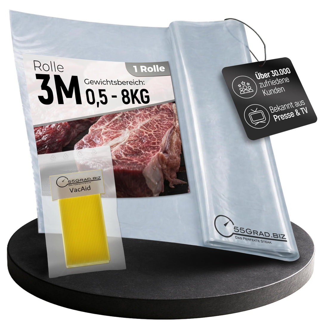 Reifebeutel Dry Aged Beef 3 Meter Rolle