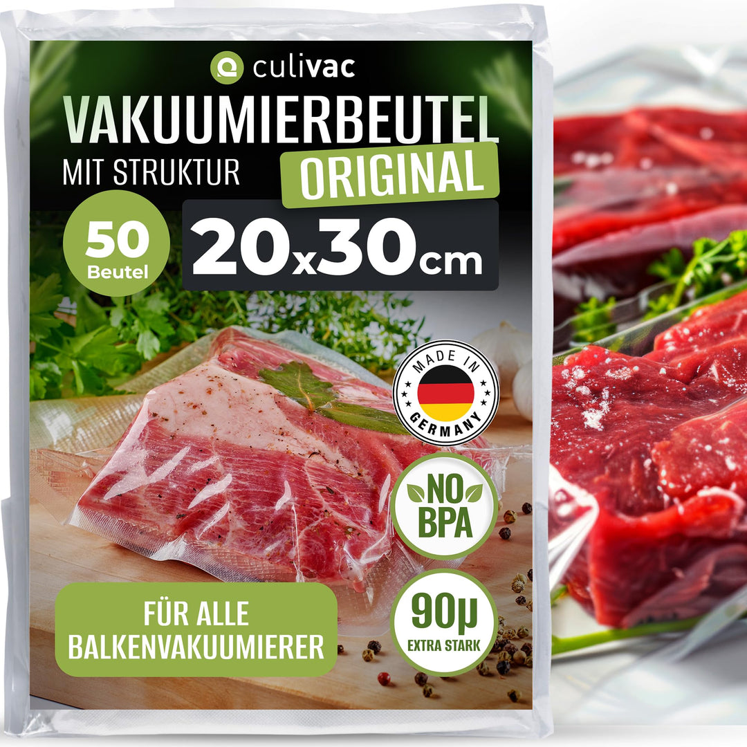 Vakuumierbeutel "Original" – Vakuumbeutel – Vakuumierfolie für alle Folienschweissgeräte und Vakuumi