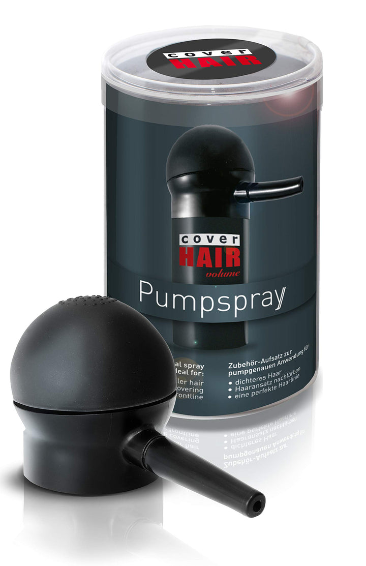 COVER HAIR Pumpsprayaufsatz für Schütthaar & Streuhaar | Geeignet für 30g Dose | Applikator für Schü