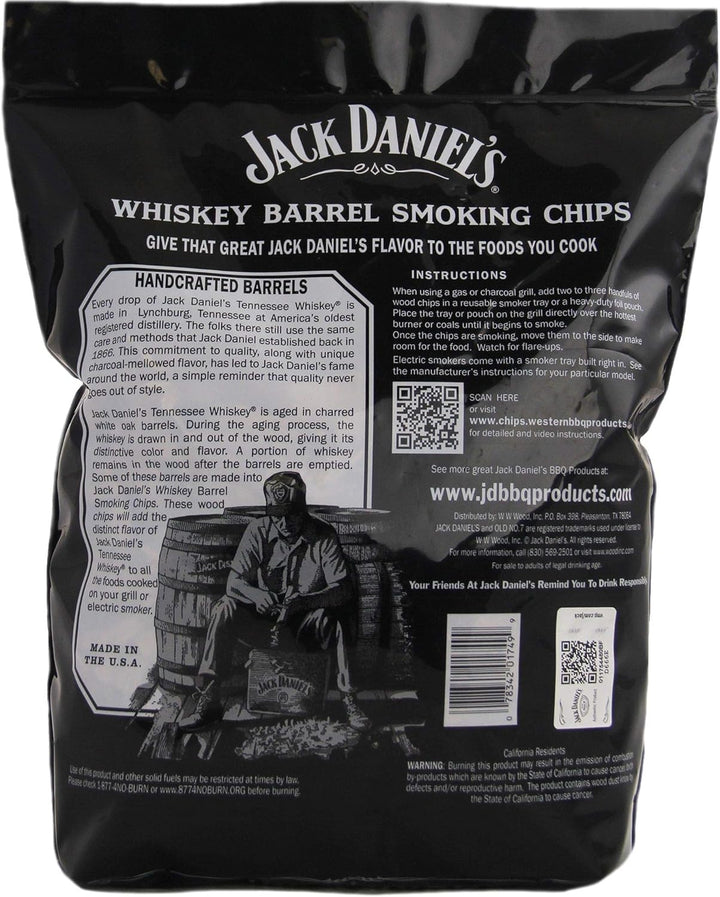 Jack Daniels FbEGHh 01749 Wood BBQ Smoking Chips