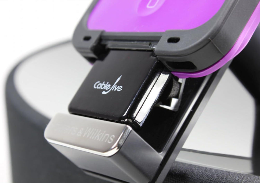 CableJive dockStubz +, Dock Ladeadapter, Schwarz