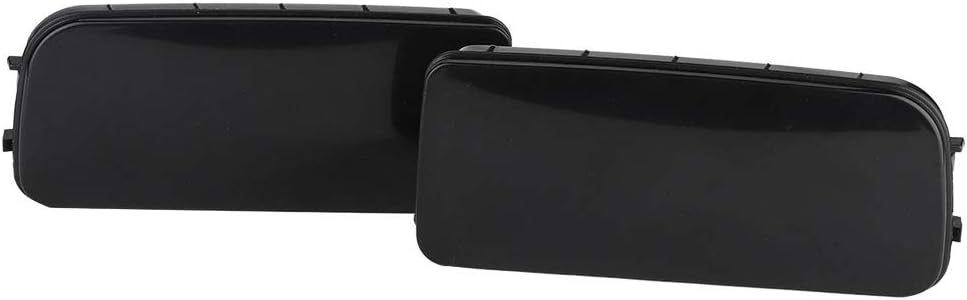 Yctze ABS Nebelscheinwerferabdeckung, Auto Nebelscheinwerferabdeckung Zierrahmen für E30 E36 E46 318