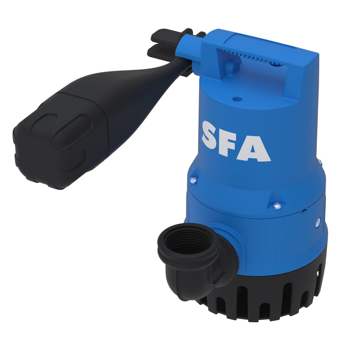 SFA SANISUB-005 Sanisub 400 Vakuumpumpe für Keller, blau