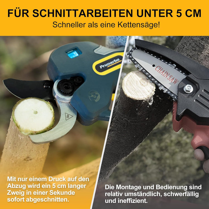 SK5 High Carbon Steel Ersatzklinge für elektrischen Baumschneider, Kompatibel mit Prunarbo Electric