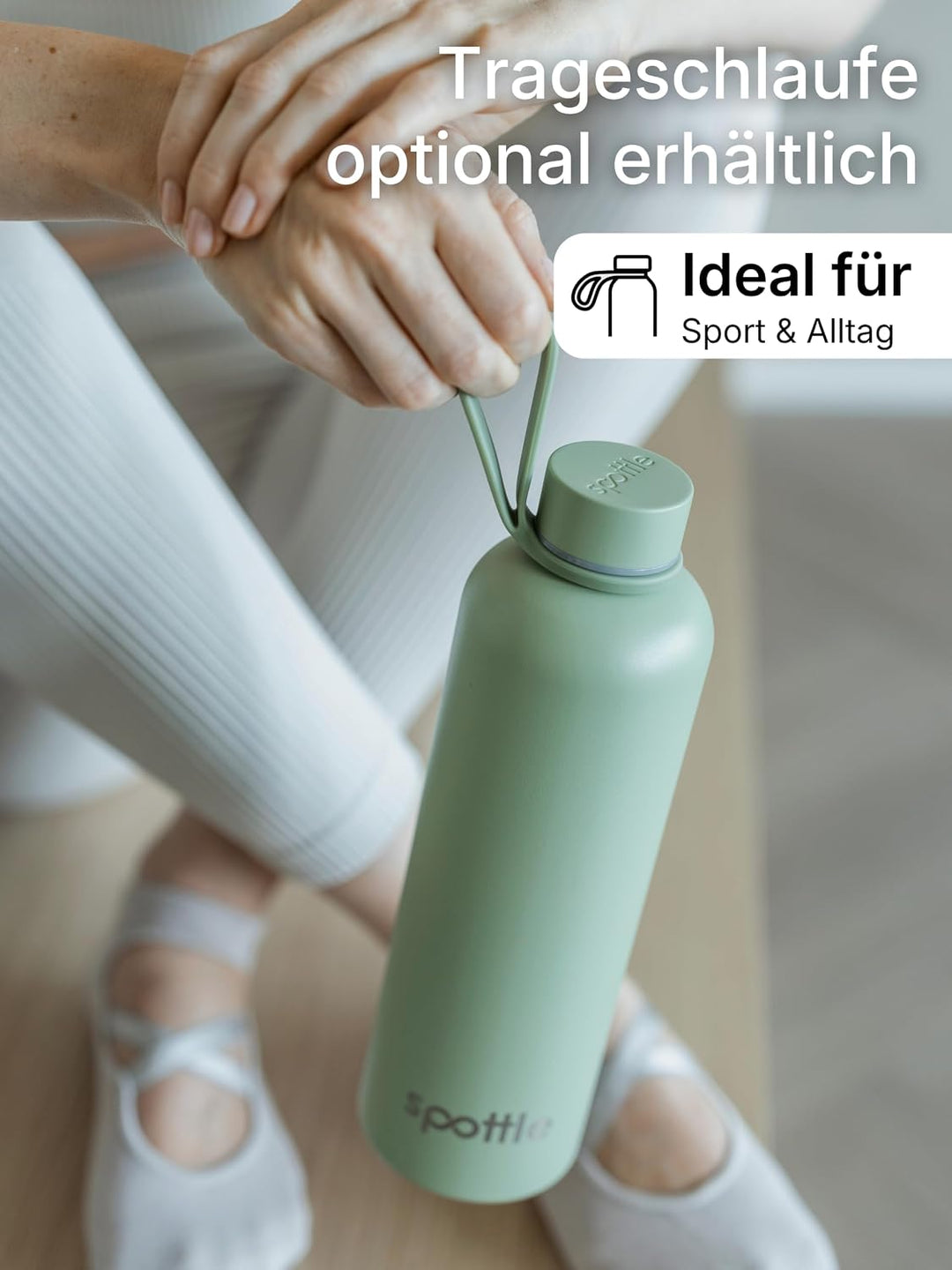 spottle Edelstahl Trinkflasche 1,5Liter – Thermosflasche aus Metall, doppelwandig, vakuumisoliert, K