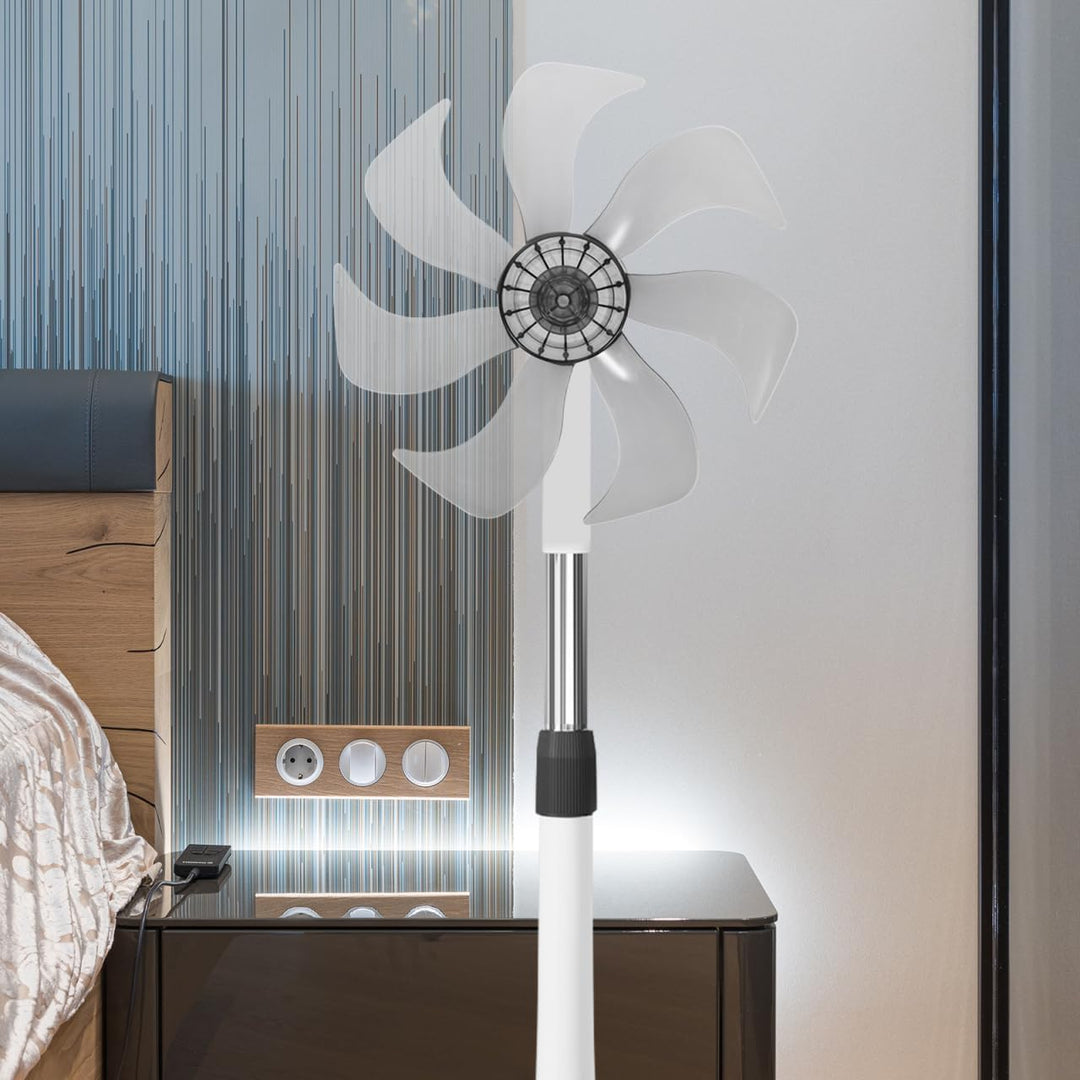 WOONEKY Lüfterblätter Design Ersatzteile Für Tischventilator Und Standventilator Leise Und Langlebig