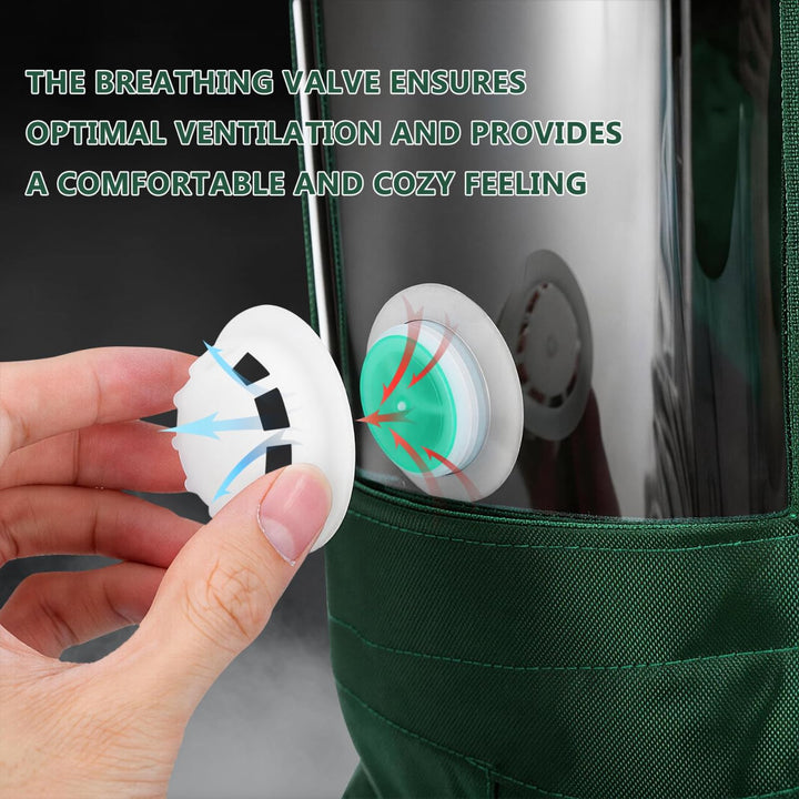 iplusmile Sandstrahlen Haube Schleif Sandstrahler Kappe Wind Anti Tool Cut/Scratch/Wärme Beständig H