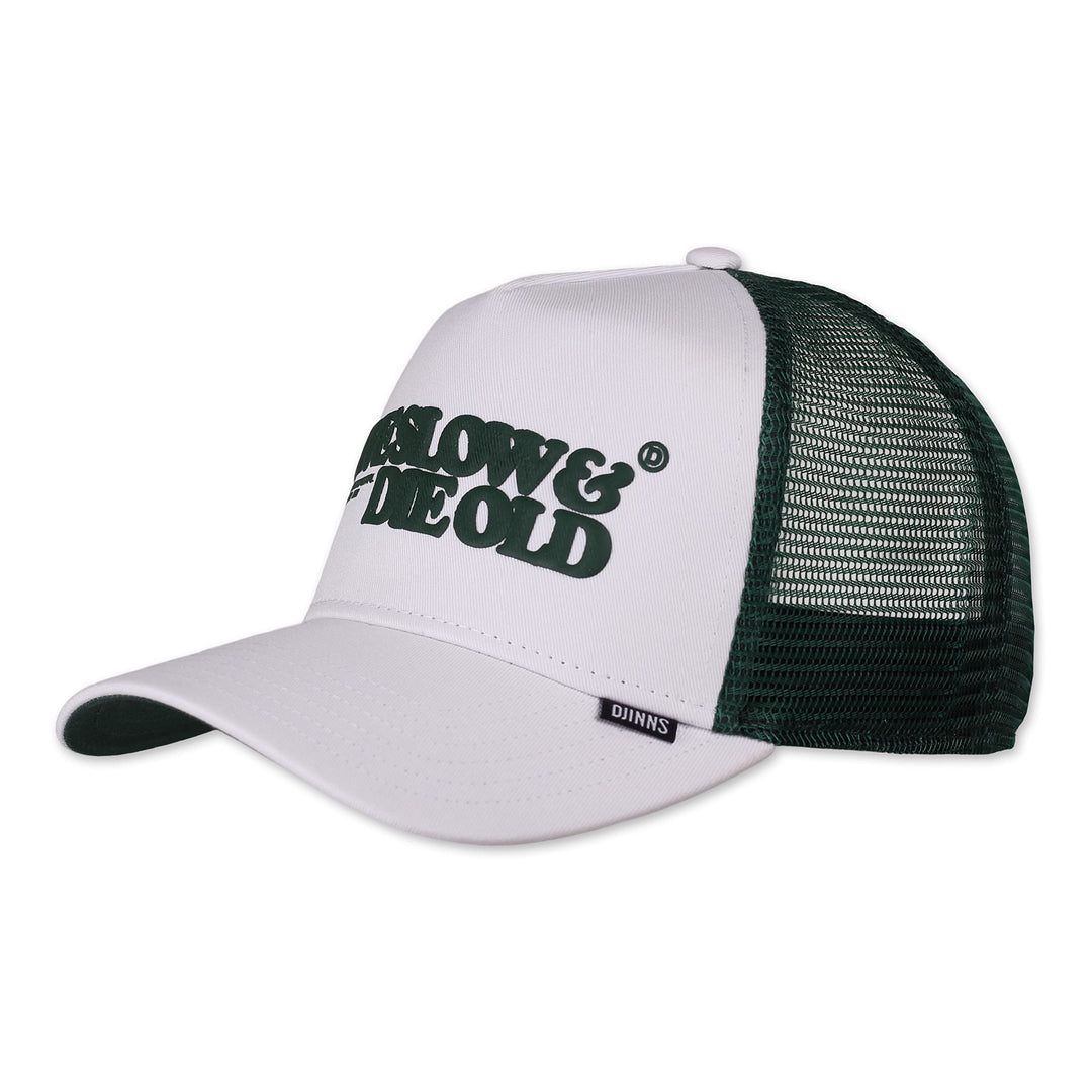 Djinns - LSDO (White) - Trucker Cap Meshcap Hat Kappe Mütze Caps