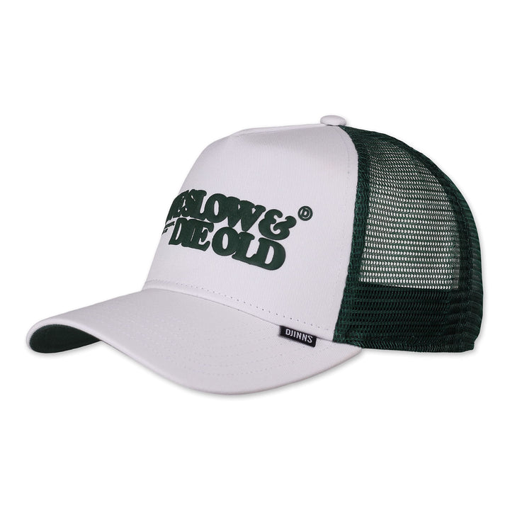 Djinns - LSDO (White) - Trucker Cap Meshcap Hat Kappe Mütze Caps