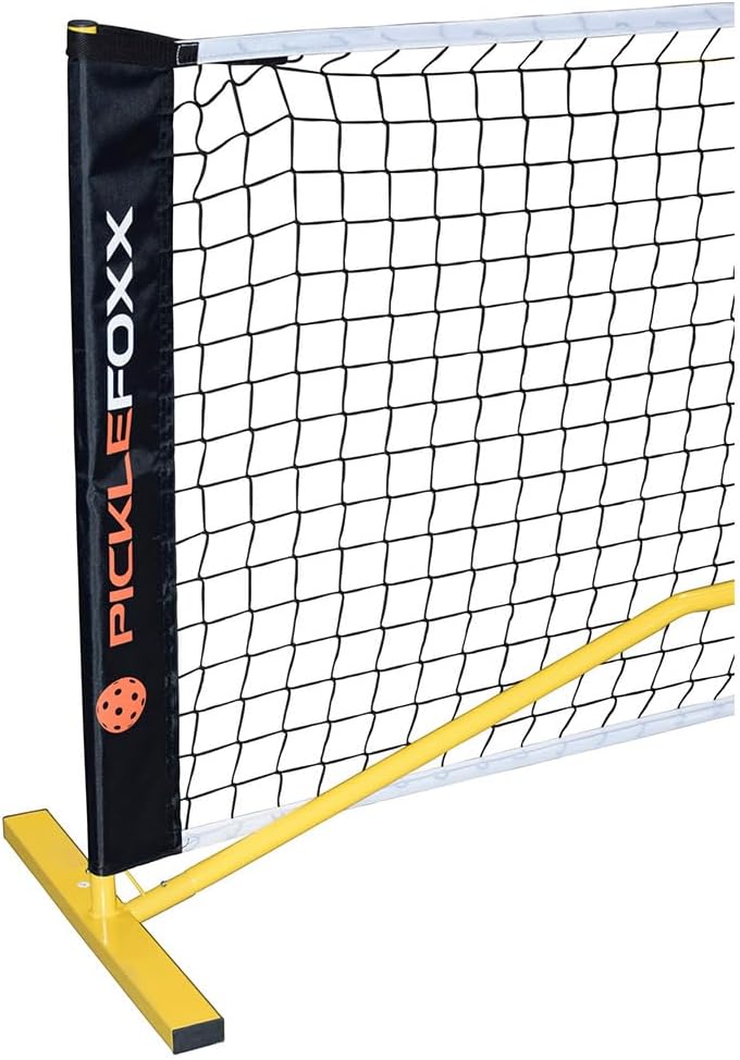 PICKLEFOXX Pickleball Set Netz mit Balltasche und Bodenmarkierung