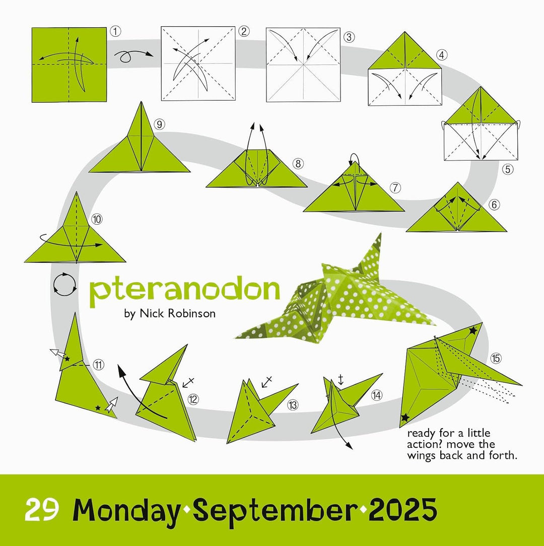 Origami Page-A-Day® Calendar 2025: More Than 250 Projects to Fold, Kalender