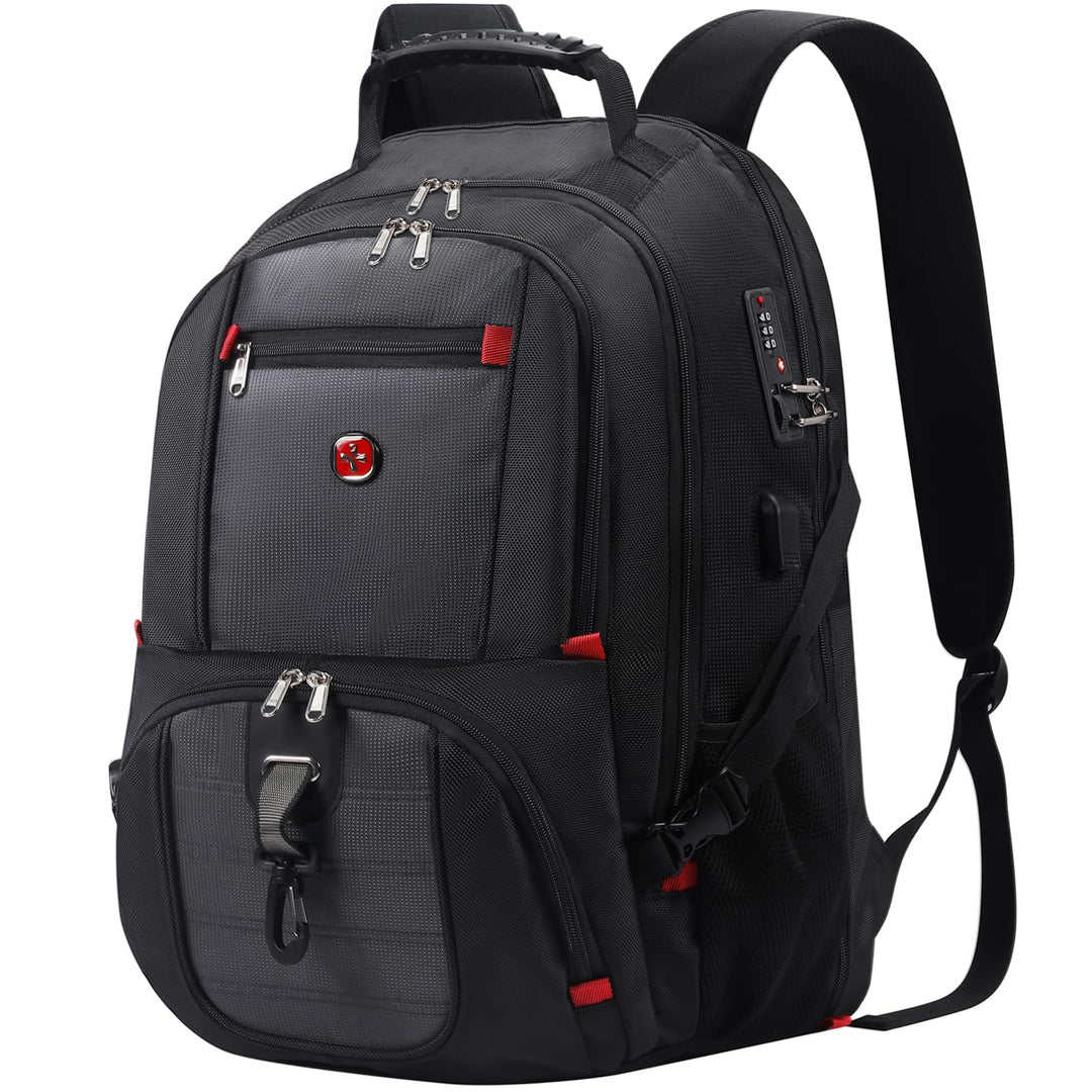 star cloud Schulrucksack Jungen Reiserucksack Scultasche Herren Gross, 17,3 Zoll Laptop Rucksack Arb