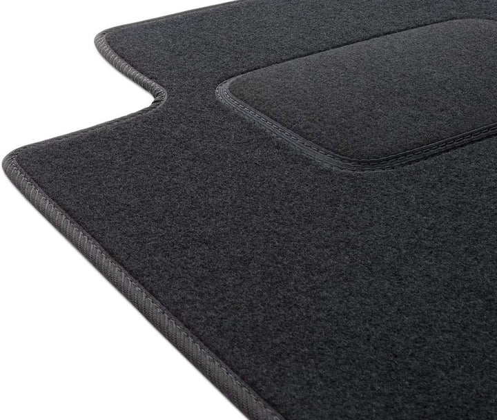 MOTOS Standard Velours-Fussmatten passend für Audi TT II 8J 2006-2014 - Standard, Gewebt, Schwarz fu
