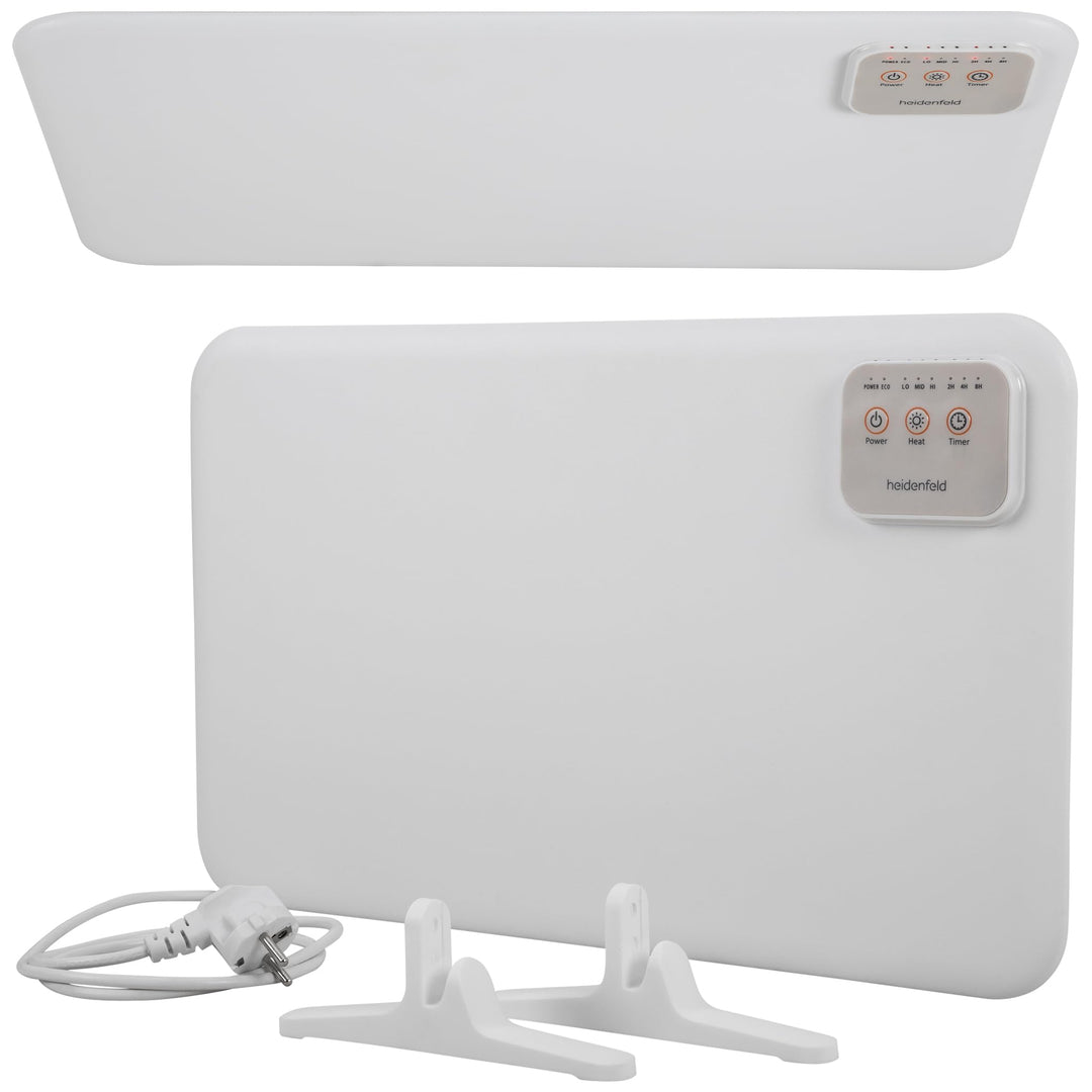 Heidenfeld Infrarotheizung 3in1 Tischheizung HF-TH120 | 120 Watt - Infrarot Heizkörper - Elektroheiz