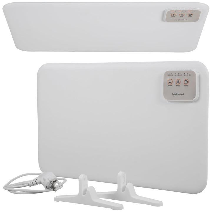 Heidenfeld Infrarotheizung 3in1 Tischheizung HF-TH120 | 120 Watt - Infrarot Heizkörper - Elektroheiz