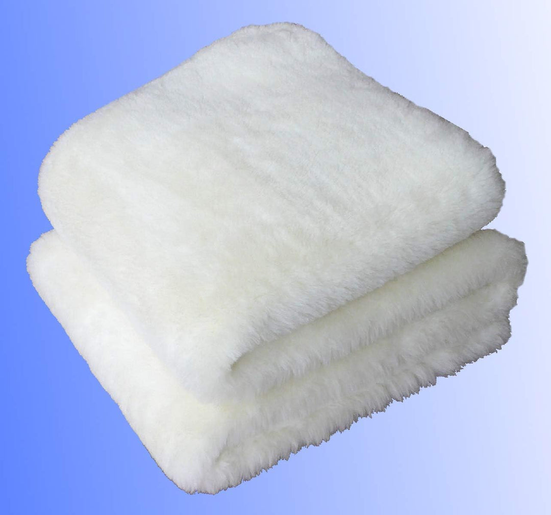 Antidekubitus Bettauflage aus Ultra-dichter Schurwolle LANAMED 50 x 80cm. Druckentlastend, scherkraf